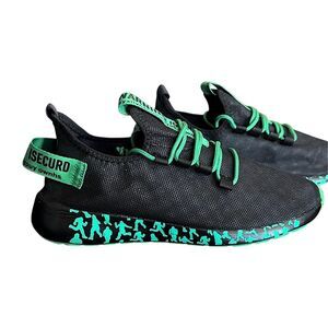 Two Tone Color Breathable Low-top Sneakers, Lightweight Mesh Sneakers, Lace-Up R